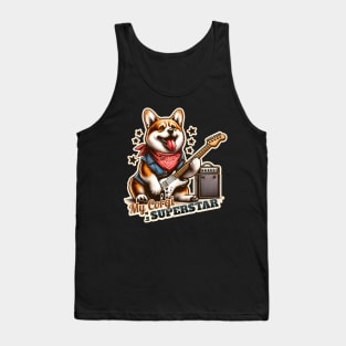 Corgi Rockstar Tank Top